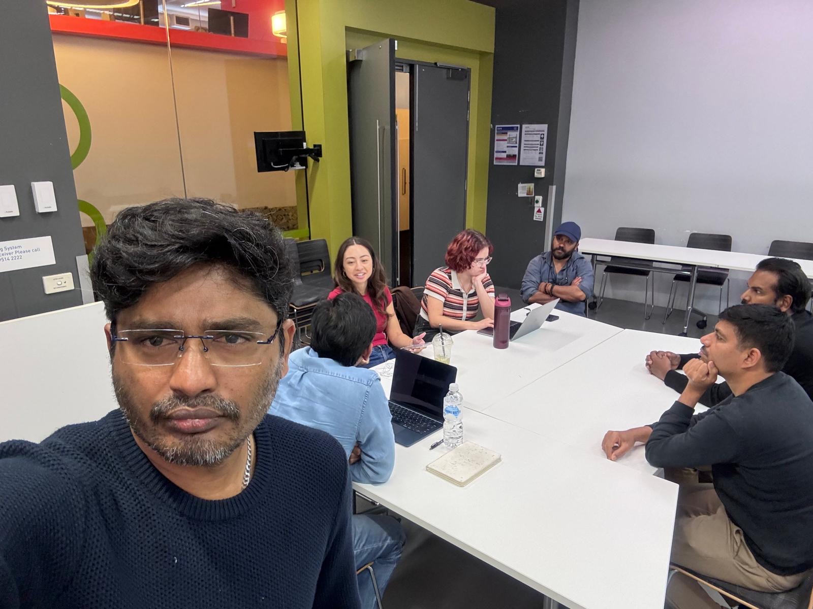 Audition day — behind the scenes